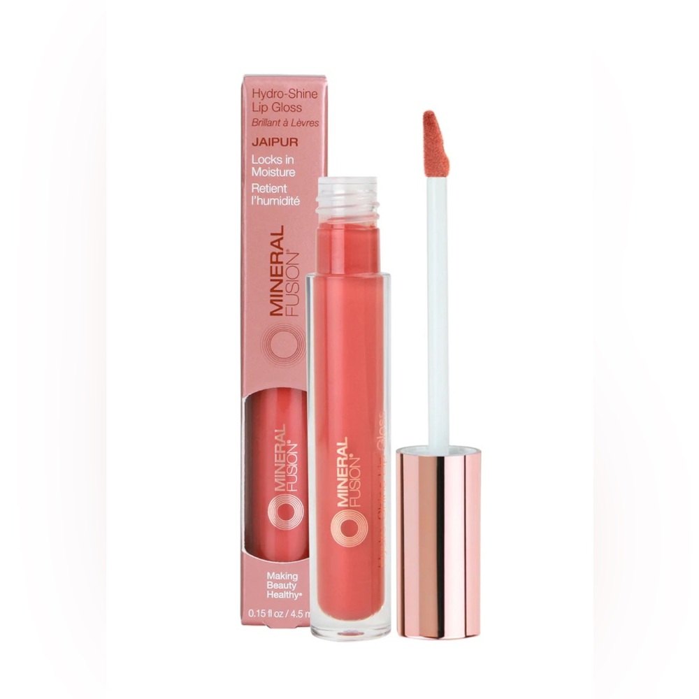 Mineral Fusion Hydro-Shine Lip Gloss in Jaipur (Peach)